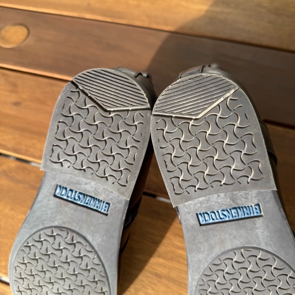 Birkenstock Collins Dark Brown Leather Ankle Boots Size 39 EU/9 US - Picture 9 of 12